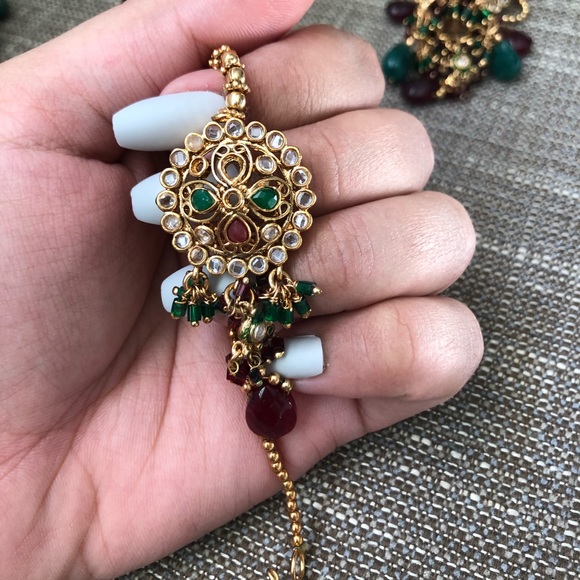 Indian/Pakistani necklace set - Picture 5 of 11